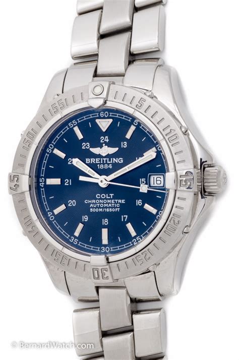 breitling colt ocean a17350 review|Breitling colt automatic price a17350.